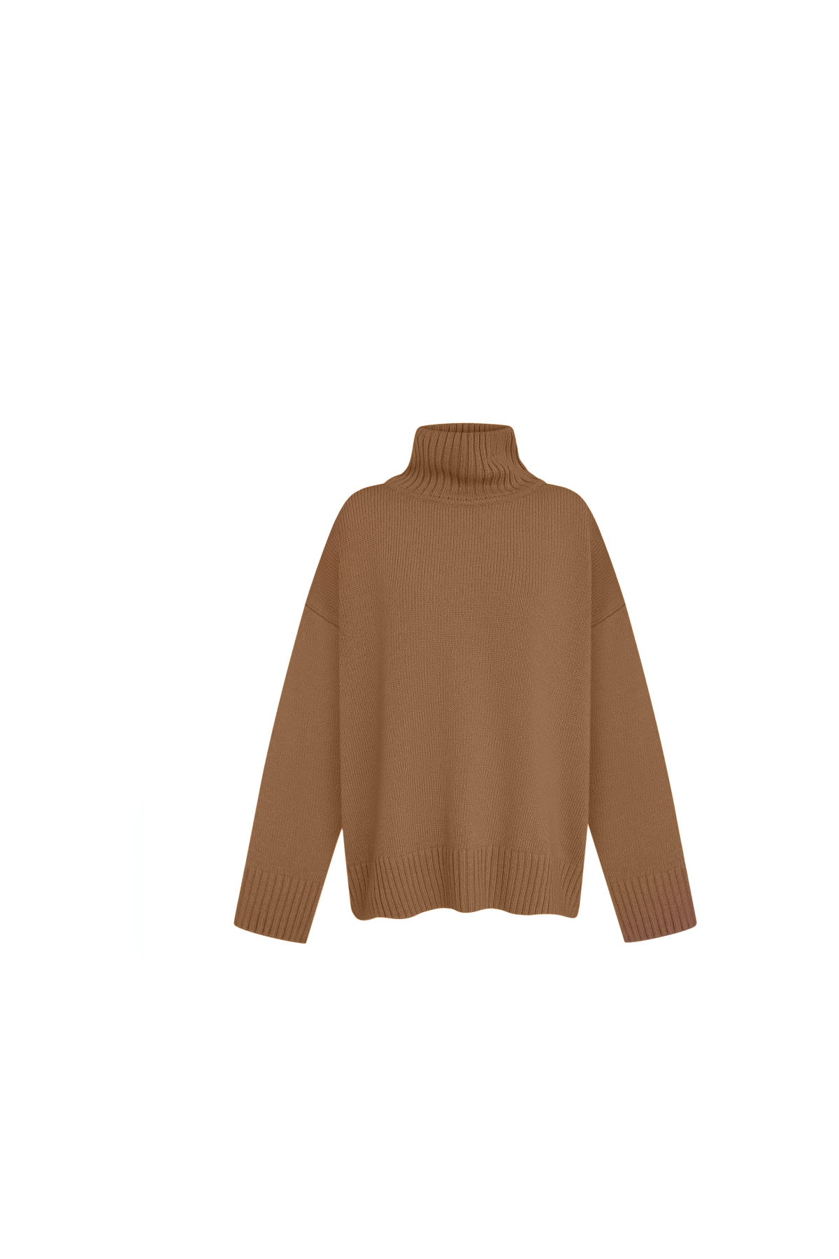 Brown wool sweater